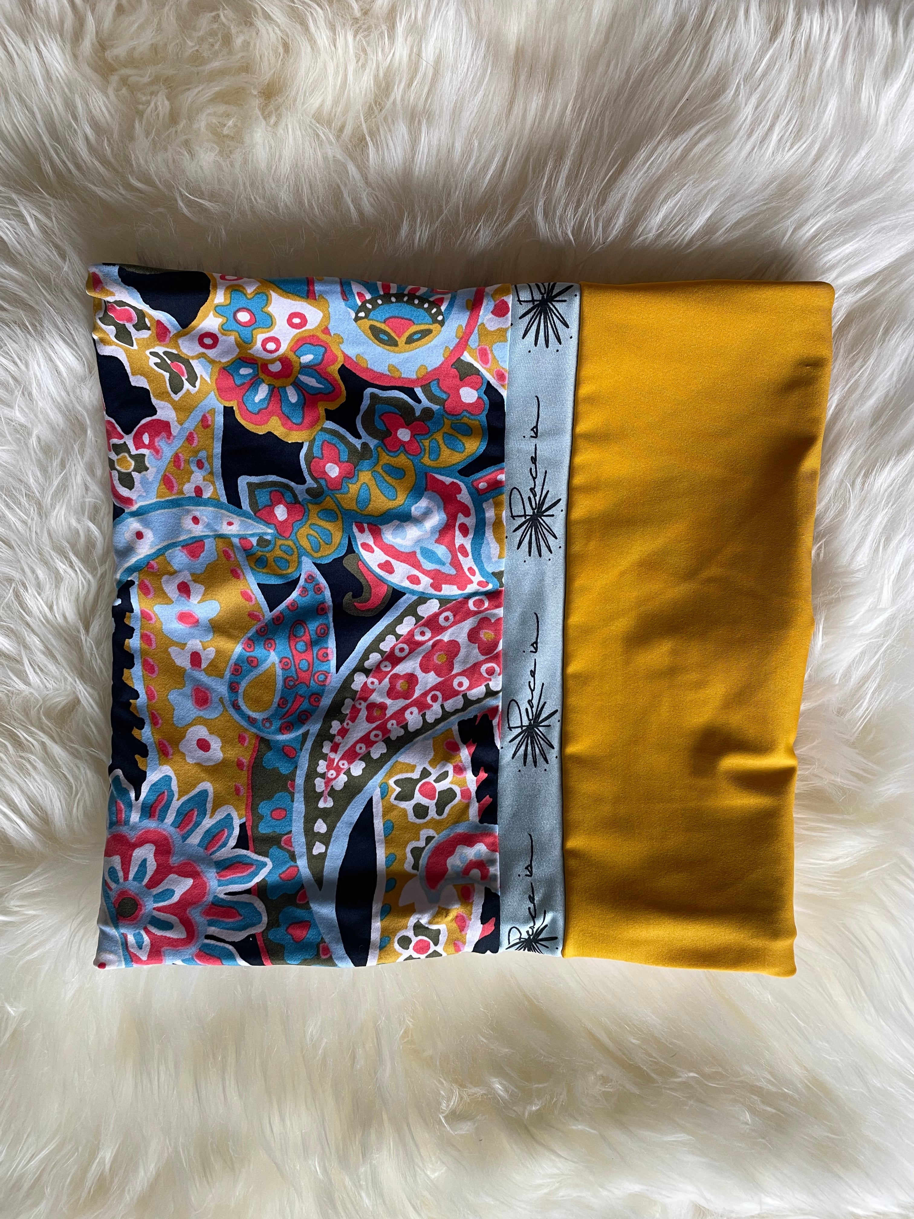 Women's Neckie - Golden Bloom