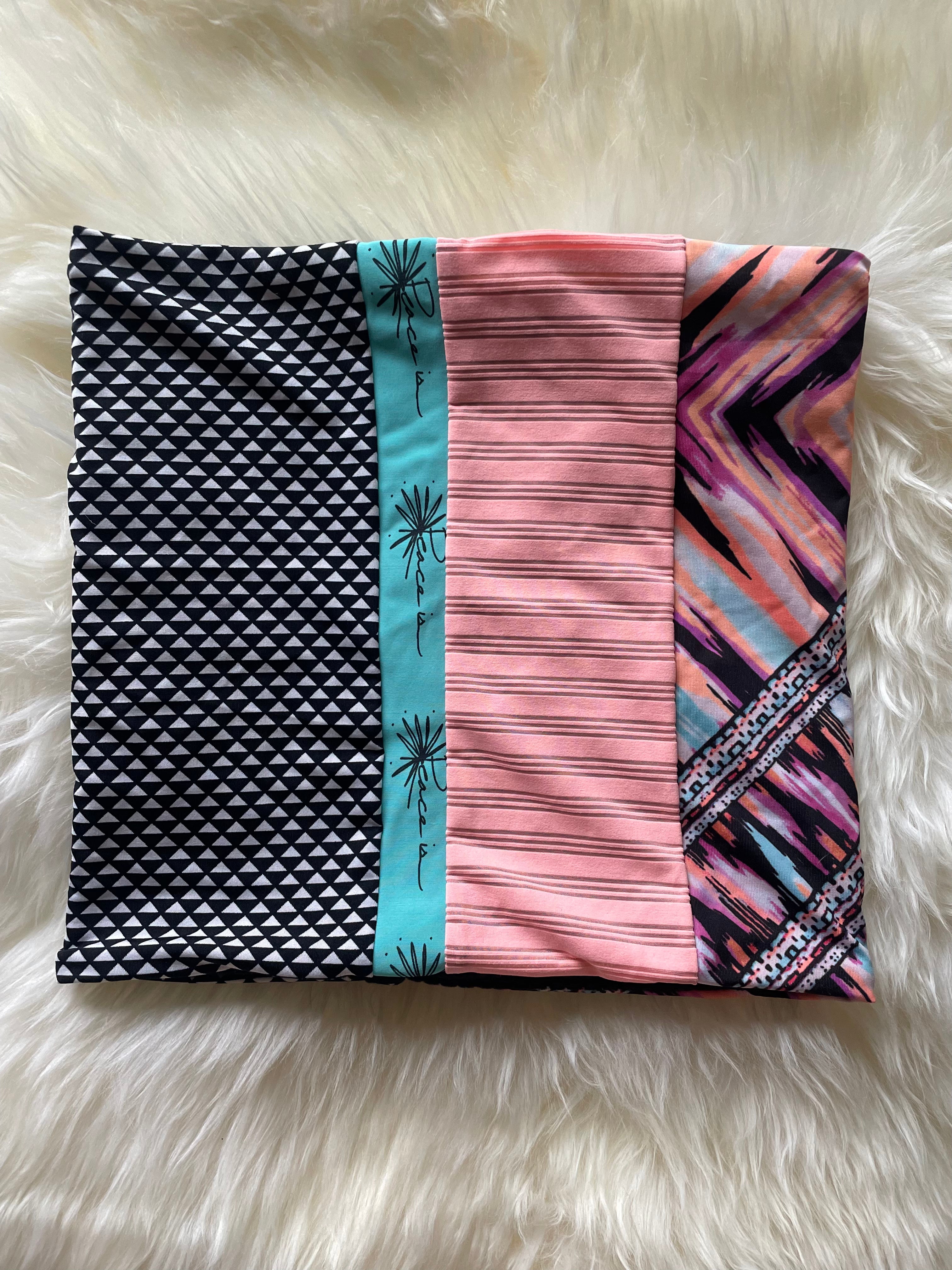 Women's Neckie - Geo Blush