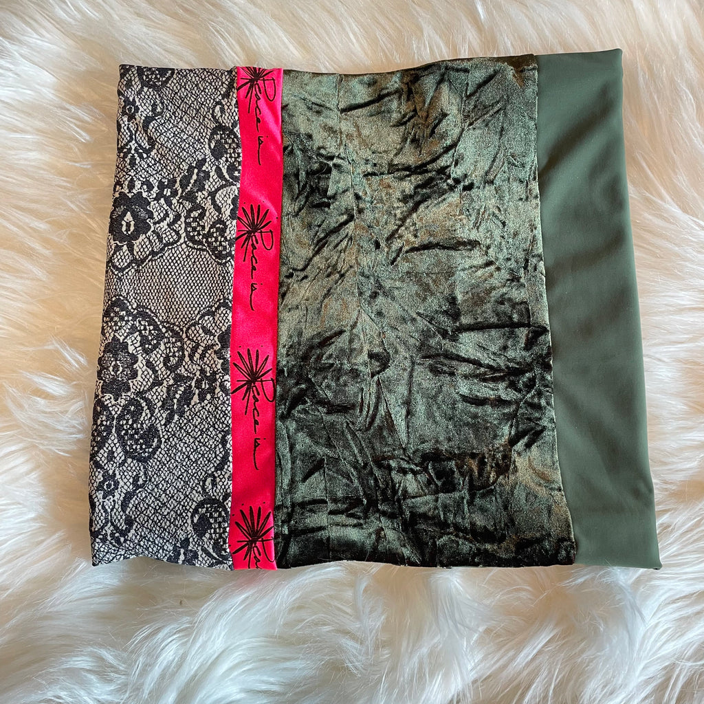 Women's Neckie -Green Goddess